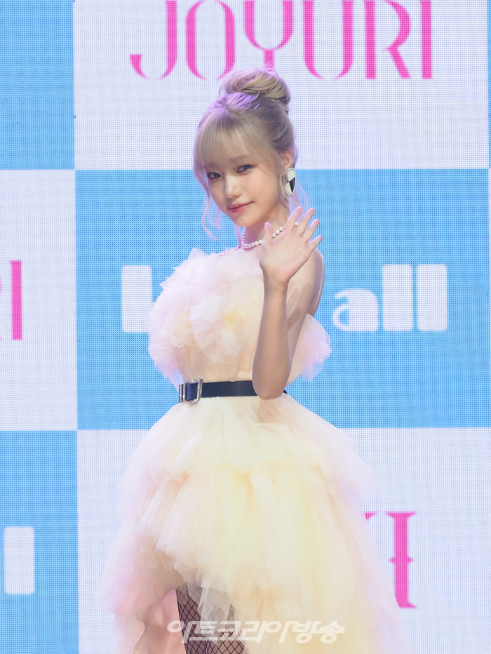 조유리 두 번째 미니 앨범 '러브 올'(LOVE ALL) 발매 기념 쇼케이스. 2023.08.09 사진 ⓒ아트코리아방송 이용선 기자