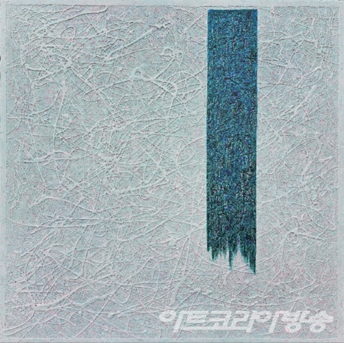 김동석 作_이상을 꿈꾸며_90x90cm_Mixed Media_2023