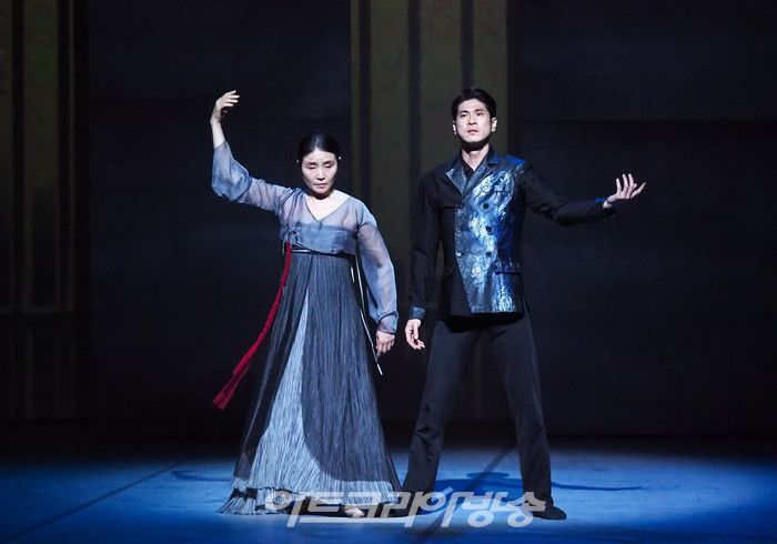 M발레단 창작발레 '안중근, 천국에서의 꿈' 드레스 리허설. 2023.08.11사진 ⓒ아트코리아방송 이용선 기자