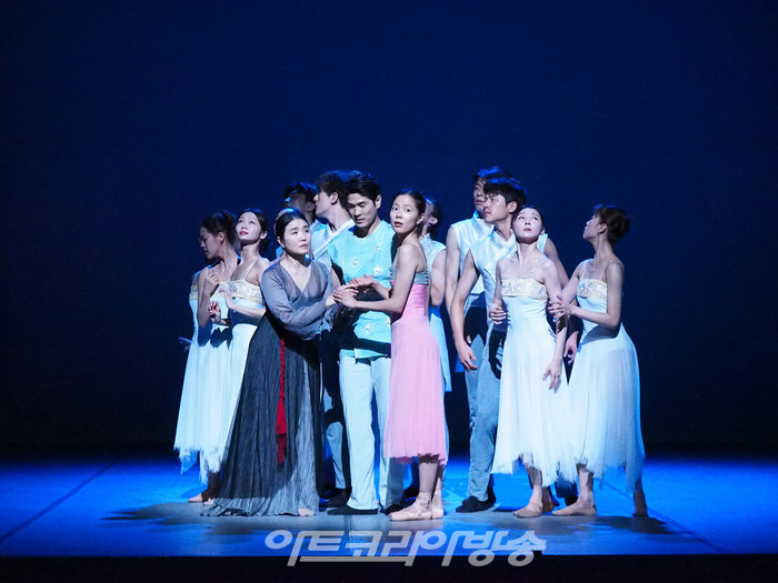 M발레단 창작발레 '안중근, 천국에서의 꿈' 드레스 리허설. 2023.08.11사진 ⓒ아트코리아방송 이용선 기자