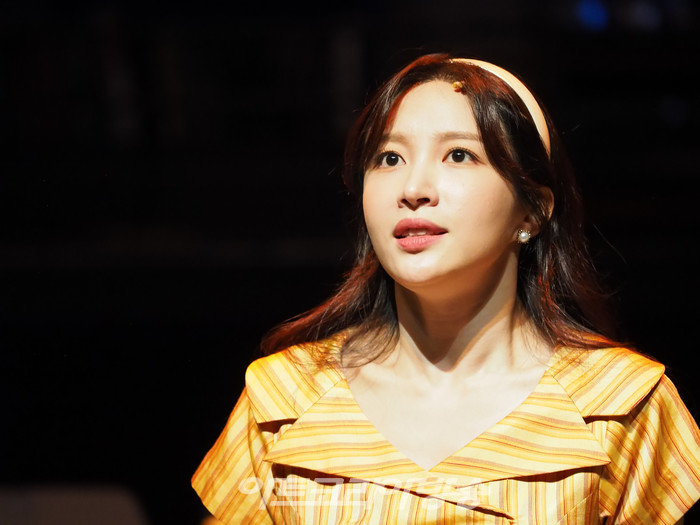 연극 '3일간의 비' 프레스콜(라이나 역 안희연) 2023.08.08 사진 ⓒ아트코리아방송 이용선 기자