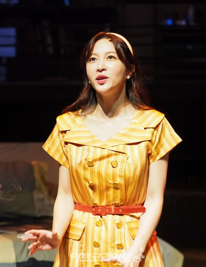 연극 '3일간의 비' 프레스콜(라이나 역 안희연) 2023.08.08 사진 ⓒ아트코리아방송 이용선 기자