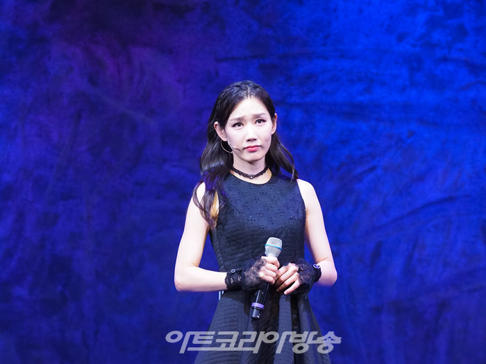 뮤지컬 '프리다' 프레스콜(메모리아 역 최서연). 2023.08.10 사진 ⓒ아트코리아방송 이용선 기자