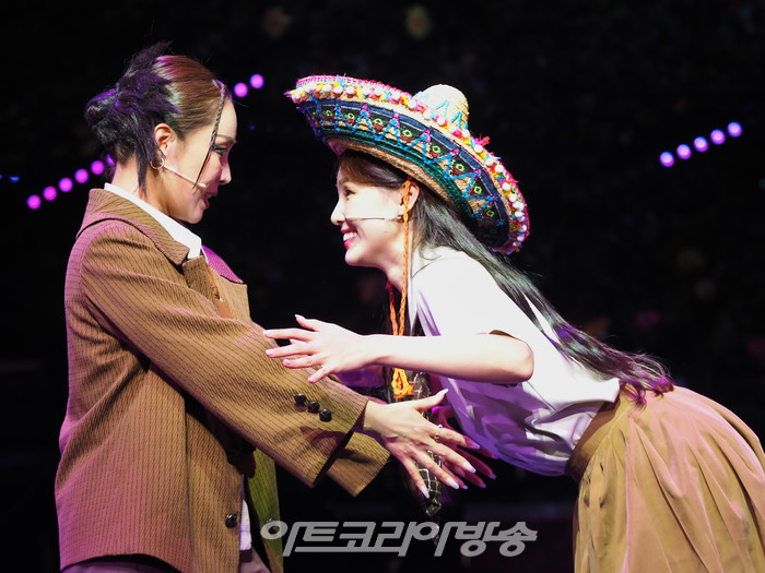 뮤지컬 '프리다' 프레스콜(데스티노 역 임정희, 메모리아 역 황우림). 2023.08.10 사진 ⓒ아트코리아방송 이용선 기자