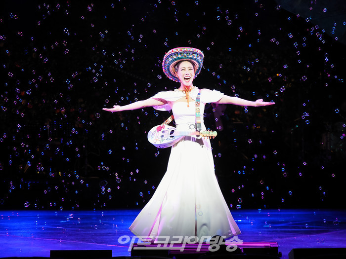 뮤지컬 '프리다' 프레스콜(프리다 칼로 역 김소향). 2023.08.10 사진 ⓒ아트코리아방송 이용선 기자