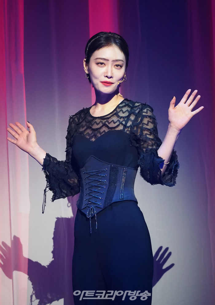 뮤지컬 '프리다' 프레스콜(프리다 칼로 역 김히어라). 2023.08.10 사진 ⓒ아트코리아방송 이용선 기자