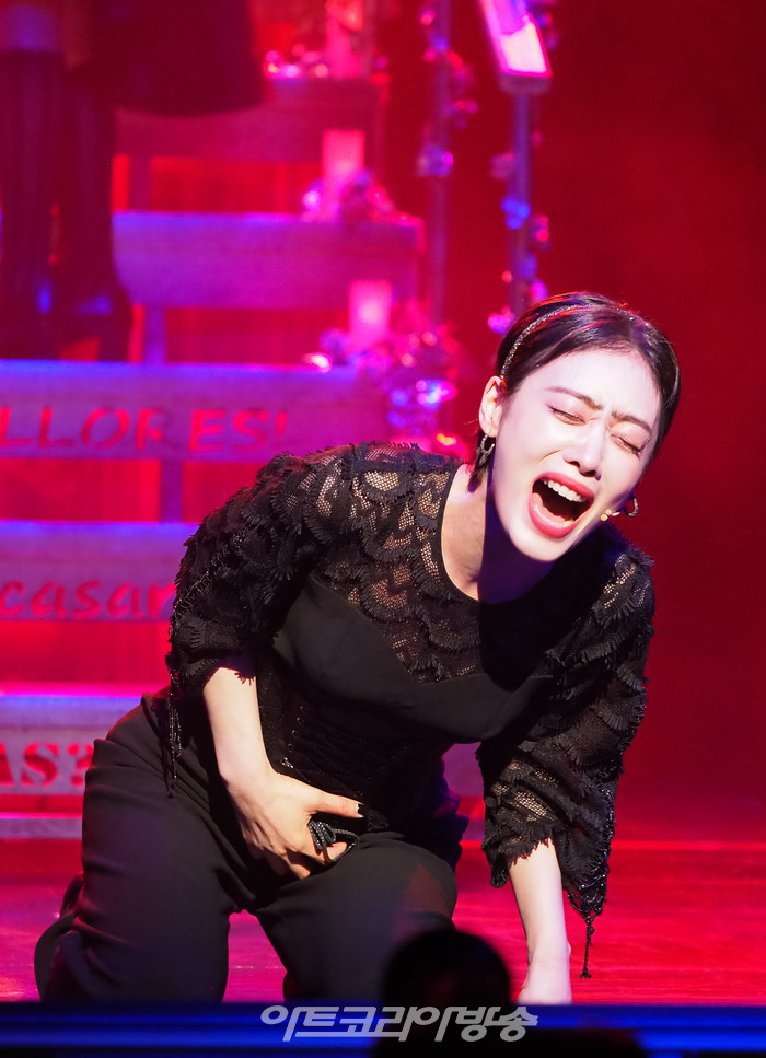 뮤지컬 '프리다' 프레스콜(김히어라). 2023.08.10 사진 ⓒ아트코리아방송 이용선 기자