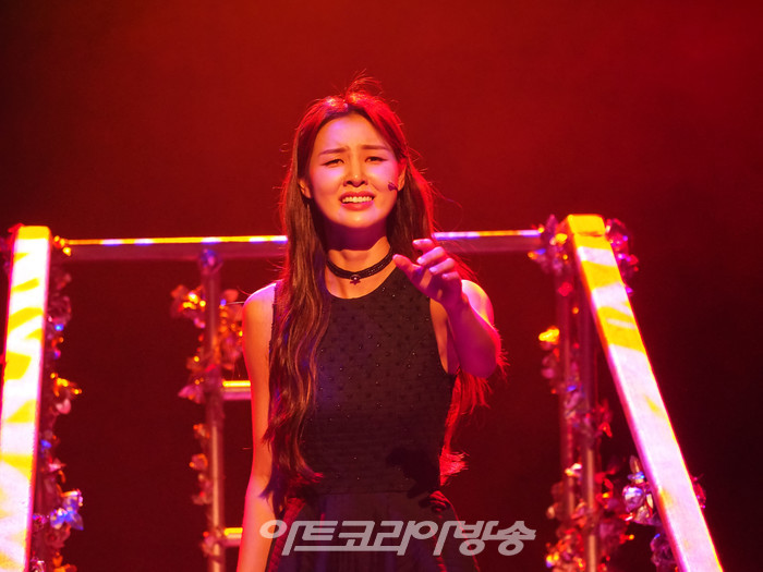 뮤지컬 '프리다' 프레스콜(황우림). 2023.08.10 사진 ⓒ아트코리아방송 이용선 기자