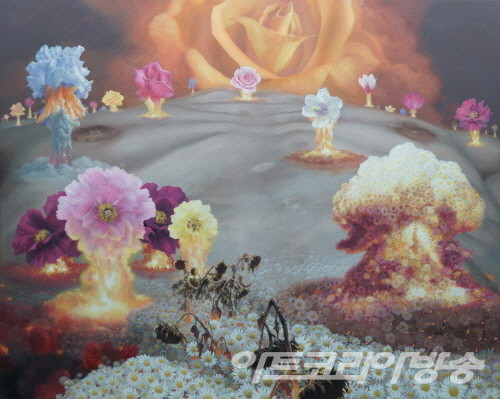 김재홍 作_꽃5_162.2x130.3cm_2023