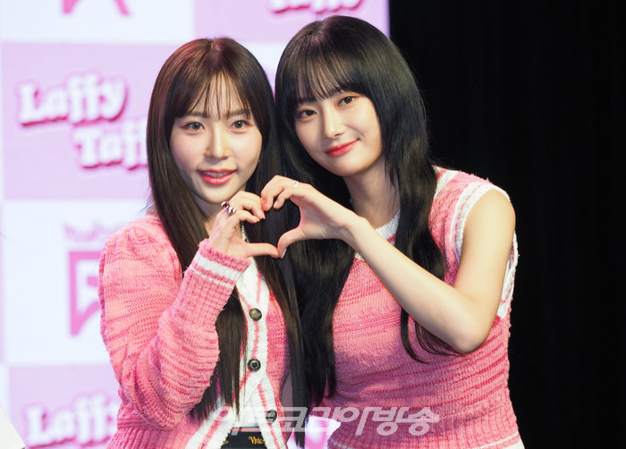 프림로즈 두 번째 미니앨범 '래피 태피'(Laffy Taffy) 발매 기념 쇼케이스(루비-나현) 2023.08.18 사진 ⓒ아트코리아방송 이용선 기자