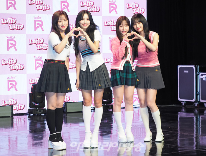 프림로즈 두 번째 미니앨범 '래피 태피'(Laffy Taffy) 발매 기념 쇼케이스(하윤-레이니-루비-나현) 2023.08.18 사진 ⓒ아트코리아방송 이용선 기자