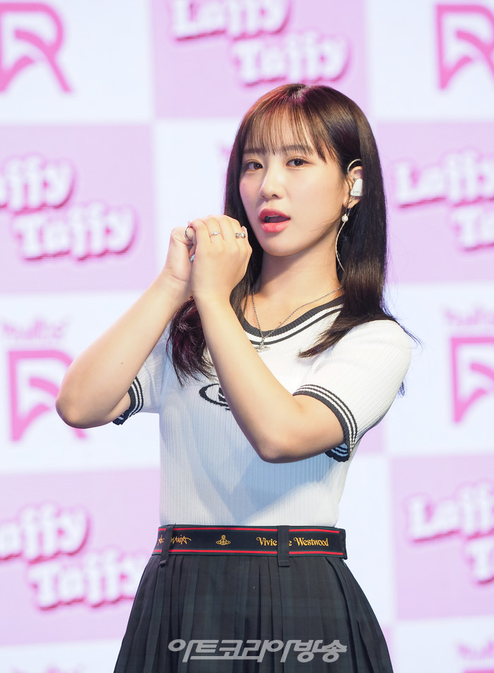 프림로즈 두 번째 미니앨범 '래피 태피'(Laffy Taffy) 발매 기념 쇼케이스(하윤) 2023.08.18 사진 ⓒ아트코리아방송 이용선 기자