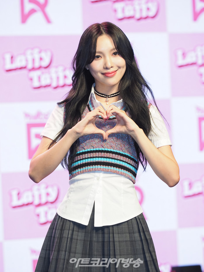 프림로즈 두 번째 미니앨범 '래피 태피'(Laffy Taffy) 발매 기념 쇼케이스(레이니) 2023.08.18 사진 ⓒ아트코리아방송 이용선 기자