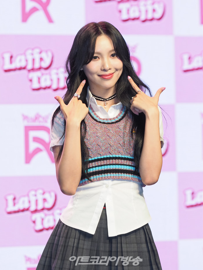 프림로즈 두 번째 미니앨범 '래피 태피'(Laffy Taffy) 발매 기념 쇼케이스(레이니) 2023.08.18 사진 ⓒ아트코리아방송 이용선 기자