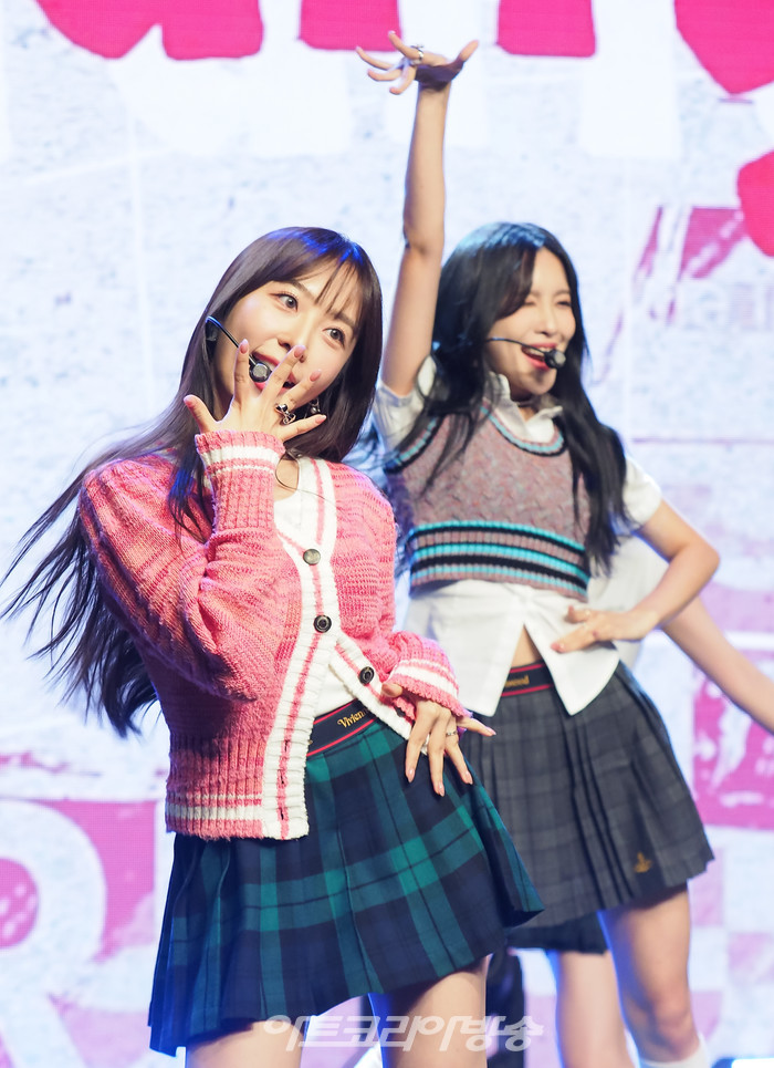 프림로즈 두 번째 미니앨범 '래피 태피'(Laffy Taffy) 발매 기념 쇼케이스(레이니-루비) 2023.08.18 사진 ⓒ아트코리아방송 이용선 기자