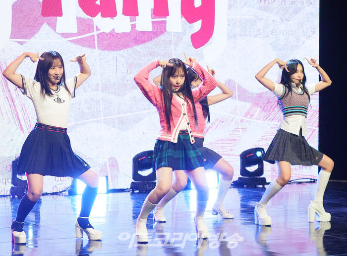 프림로즈 두 번째 미니앨범 '래피 태피'(Laffy Taffy) 발매 기념 쇼케이스(하윤-레이니-루비-나현) 2023.08.18 사진 ⓒ아트코리아방송 이용선 기자