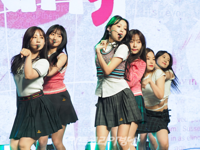 프림로즈 두 번째 미니앨범 '래피 태피'(Laffy Taffy) 발매 기념 쇼케이스(하윤-레이니-루비-나현) 2023.08.18 사진 ⓒ아트코리아방송 이용선 기자