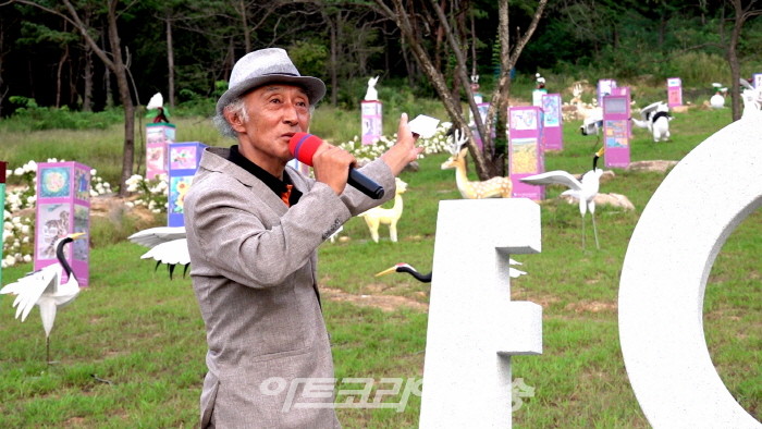 제12회 코리아아트페스타 대한민국 미술인 등축제 개막식-허필호 이사장