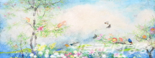 김정수 作 _ Eden_pigment print_130x262cm_2023