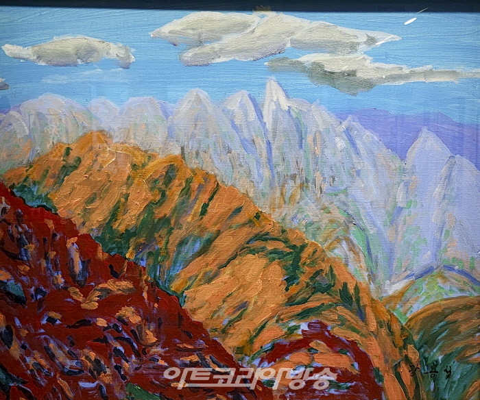 2023 제12회 상미술회 전시작품-강용식-설악산