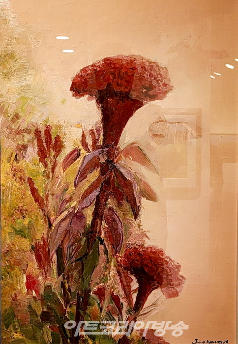 2023 제12회 상미술회 전시작품-정경자-행복