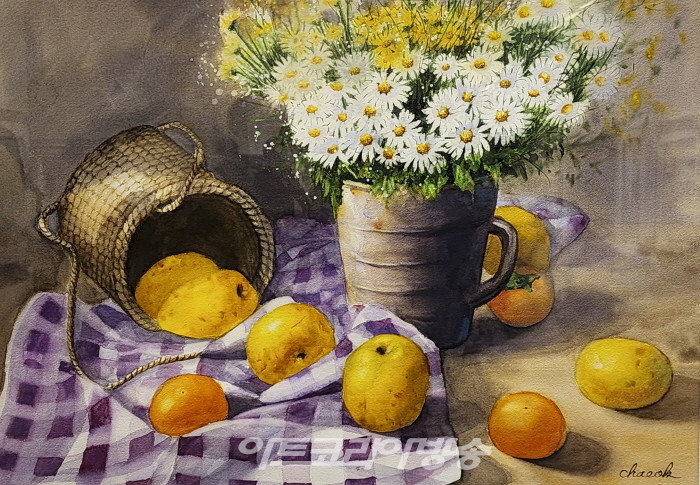 2023 제12회 상미술회 전시작품-채옥-풍요로움1