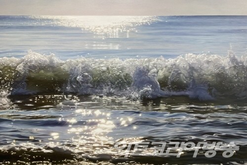 최정은 作_바다-자아성찰 (회화) _ 2023 여수국제미술제