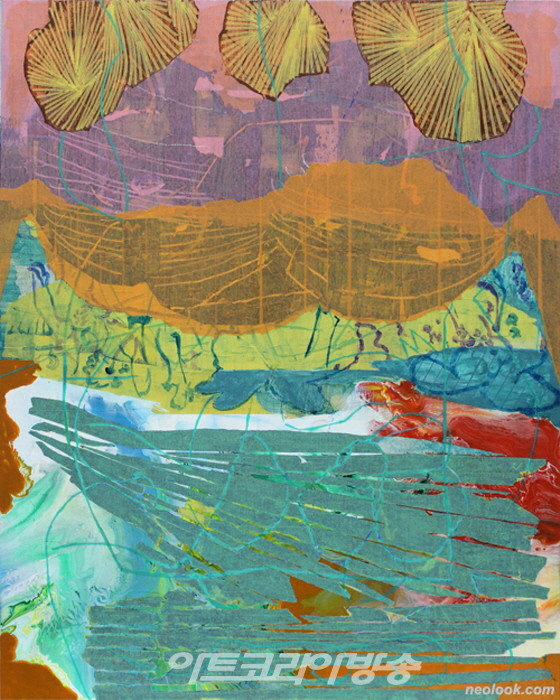 NAKAYASHIKI Tomonari 中屋敷 智生_Soles on the Ground, Surface_91.5×73cm_2023