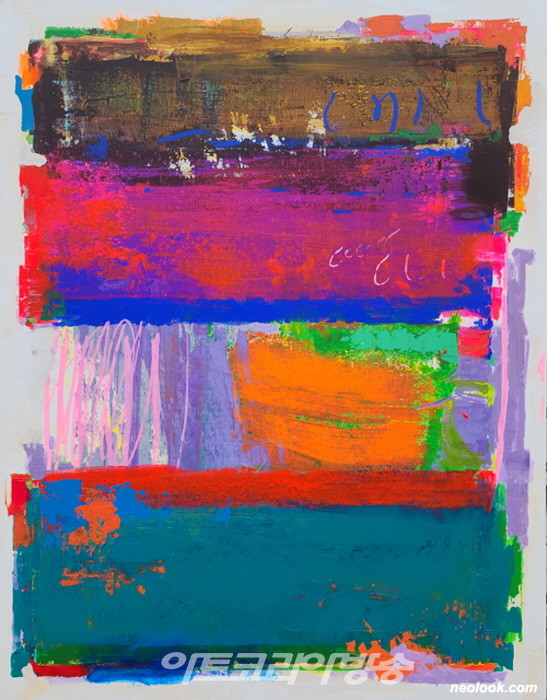 박승순 PARK Seungsoon_침묵의 창(23-7)_캔버스에 아크릴채색_116.8×91cm_2023