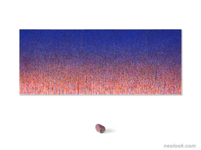 이규식 LEE Gyusik_李규식-잔혹한 예지_캔버스에 아크릴채색_120×300cm_2023