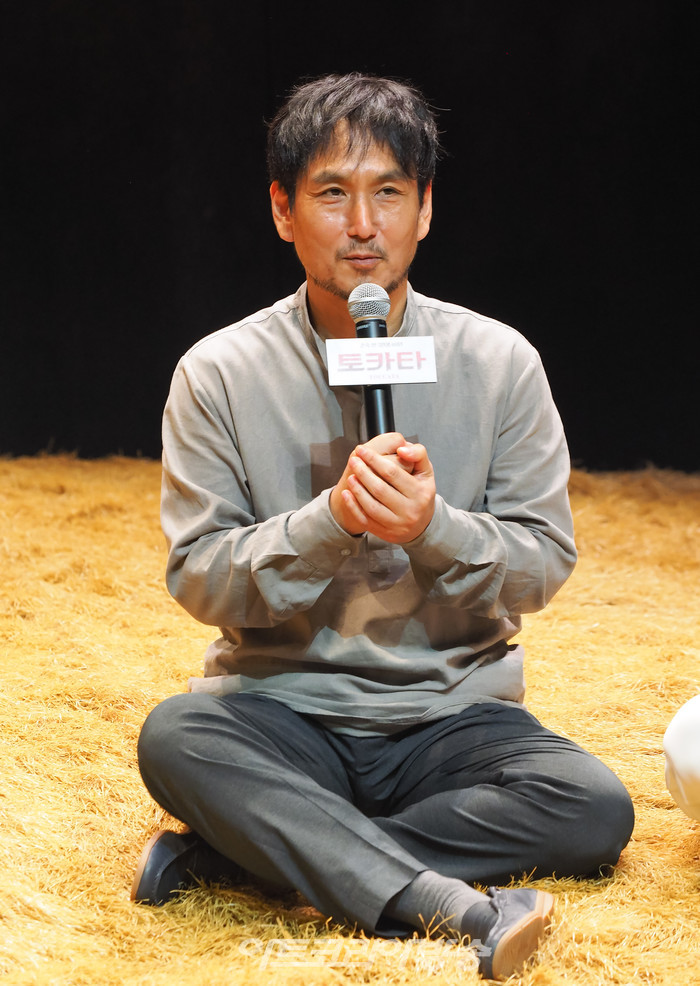 연극 '토카타' 프레스콜(김수현) 2023.08.23 사진 ⓒ아트코리아방송 이용선 기자