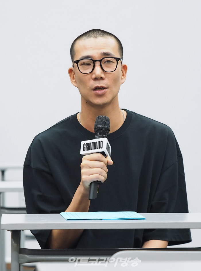 현대무용 '그리멘토'(GRIMENTO)의 연습실 공개 및 기자간담회(김성훈 안무가) 2023.08.25 사진 ⓒ아트코리아방송 이용선 기자