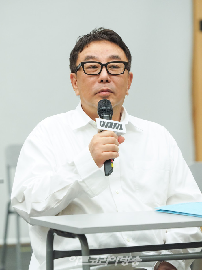 현대무용 '그리멘토'(GRIMENTO)의 연습실 공개 및 기자간담회(정구호 연출) 2023.08.25 사진 ⓒ아트코리아방송 이용선 기자