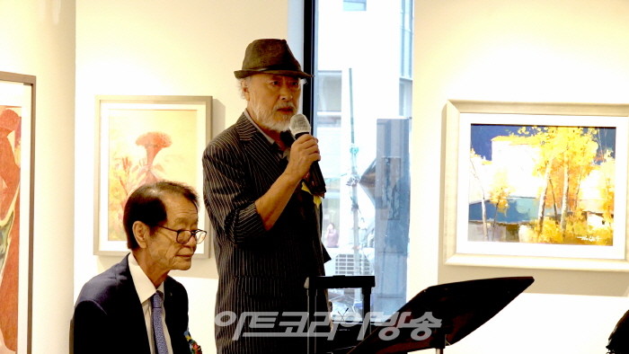 2023 제12회 상미술회 개막식-송태관 화백