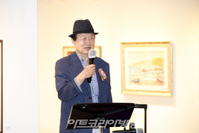 2023 제12회 상미술회 개막식-이종환 회장