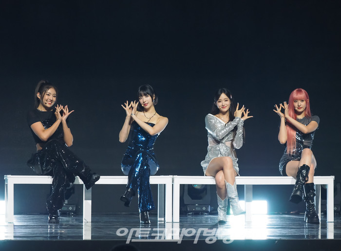 하이키(H1-KEY) 두 번째 미니앨범 '서울 드리밍'(Seoul Dreaming) 발매 기념 쇼케이스(옐-휘서-서이-리이나) 2023.08.30 사진 ⓒ아트코리아방송 이용선 기자