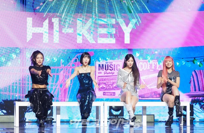 하이키(H1-KEY) 두 번째 미니앨범 '서울 드리밍'(Seoul Dreaming) 발매 기념 쇼케이스(옐-휘서-서이-리이나) 2023.08.30 사진 ⓒ아트코리아방송 이용선 기자