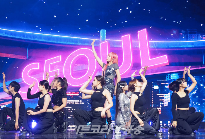 하이키(H1-KEY) 두 번째 미니앨범 '서울 드리밍'(Seoul Dreaming) 발매 기념 쇼케이스(옐-휘서-서이-리이나) 2023.08.30 사진 ⓒ아트코리아방송 이용선 기자