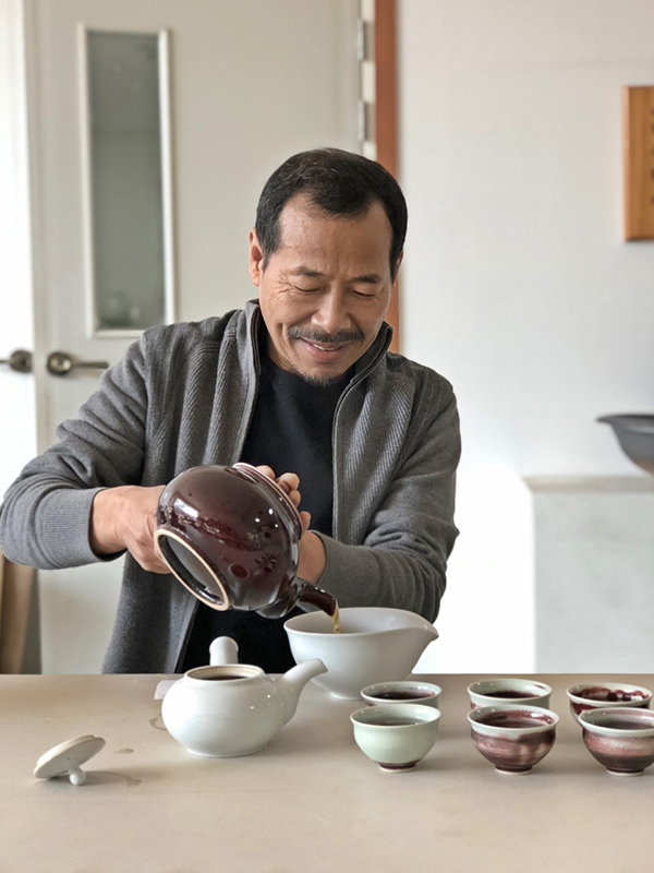 진묵 김상곤 공예가. 제공 진묵도예