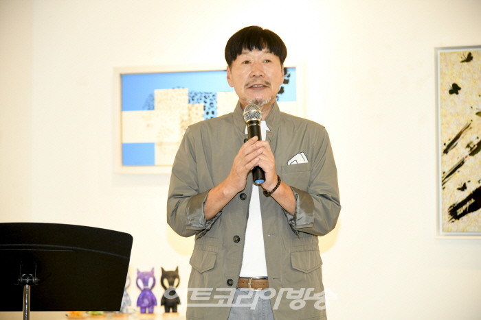 디지털 아트 18인전 개막식