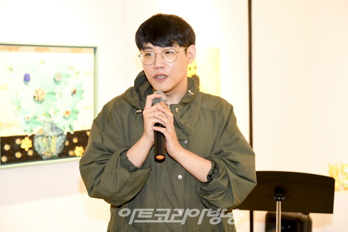 디지털 아트 18인전 개막식