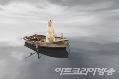 정성준 作_낙관론자는 꿈이 이뤄질 것이라고 믿는다_Oil on canvas_160x107cm_2022 · Let’s Forest 2023, 서울