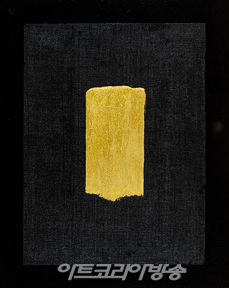 무위의 풍경II-60, 162.2x130.3cm, 한지에 옻칠 금분, 2023