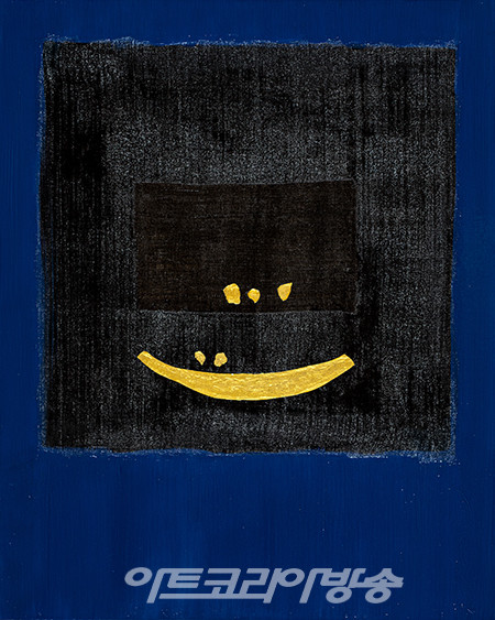 무위의 풍경II-100, 100x80.3cm, 한지에 옻칠 금분, 2023