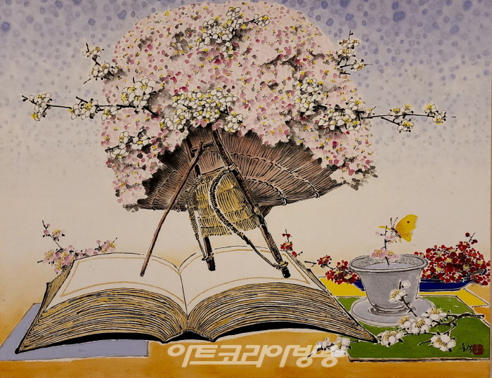 청주 한옥마을, 김충식 한국화갤러리 '김충식 작가 개인전'