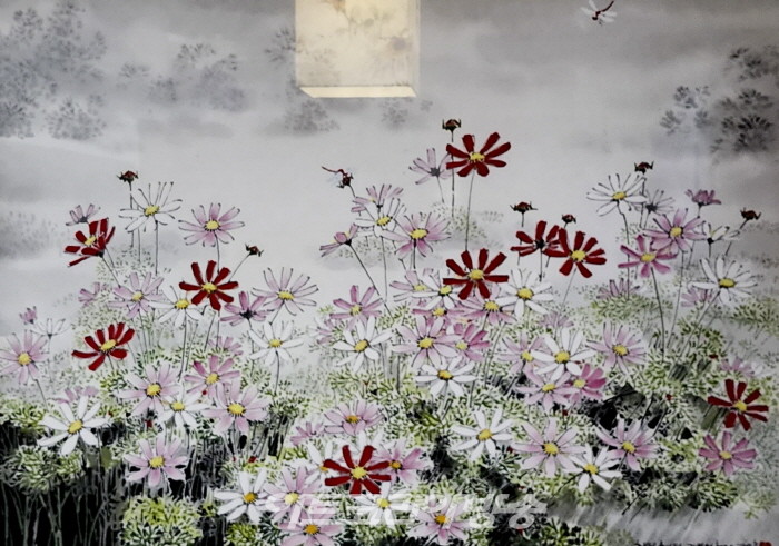 청주 한옥마을, 김충식 한국화갤러리 '김충식 작가 개인전'-행복한 기억