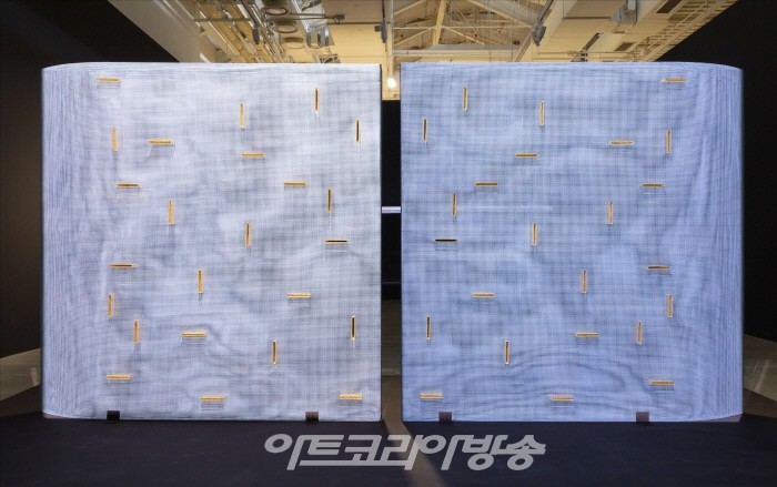 서울공예박물관 '공예 다이얼로그' 특별기획전-금박 장연순 작품사진