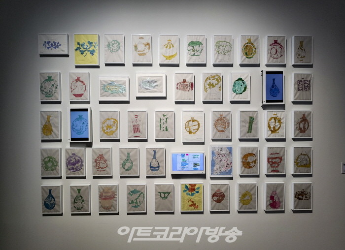 서울공예박물관 '공예 다이얼로그' 특별기획전-분청 김혜련 작품사진