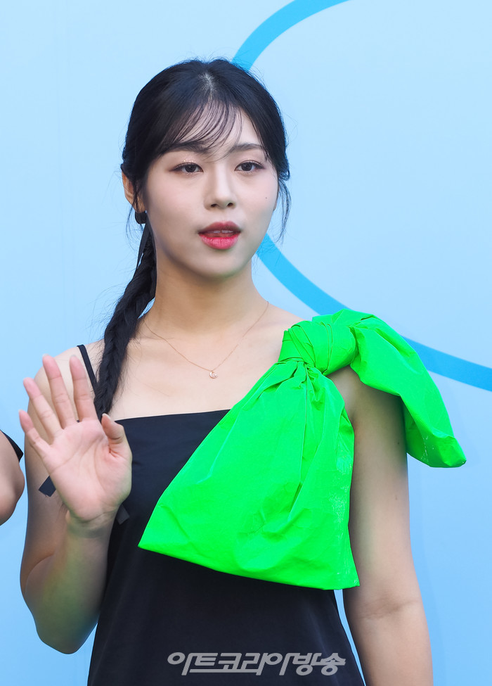 2024 SS 서울패션위크 메종니카 컬렉션 포토월 행사(소녀주의보 슬비) 2023.09.06 사진 ⓒ아트코리아방송 이용선 기자