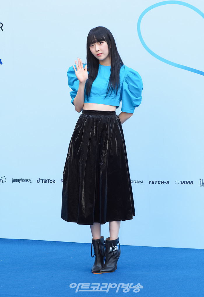 2024 SS 서울패션위크 메종니카 컬렉션 포토월 행사(앨리스 채정) 2023.09.06 사진 ⓒ아트코리아방송 이용선 기자